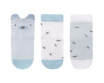 Бебешки чорапи с 3D уши Bear with me Blue 2-3г - Image 2