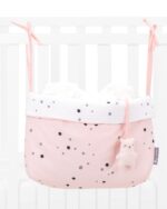 Кош за памперси с връзки Bear with me Pink - Image 2