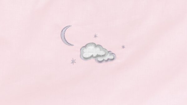 Кош за памперси с връзки Dream Big Pink - Image 3