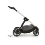 Рама+седалка количка"Техно"V97бял карбон - Image 2