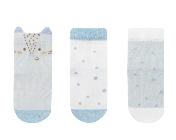 Бебешки чорапи с 3D уши Little Fox 2-3г - Image 2