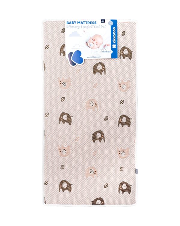 Матрак Memory Comfort Cool gel 70х140х12см Elephants Green - Image 2