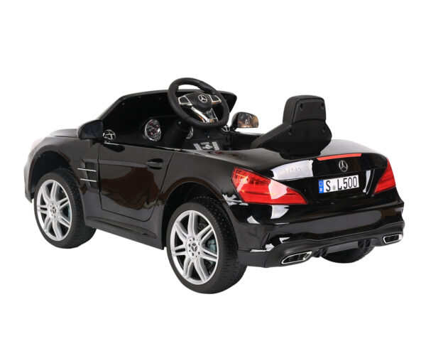 Акумулаторна кола Licensed Mercedes Benz SL500 Black SP - Image 2