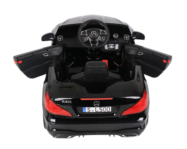 Акумулаторна кола Licensed Mercedes Benz SL500 Black SP - Image 4