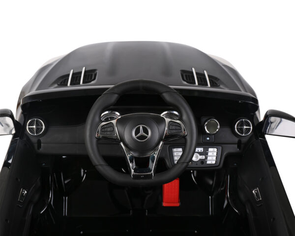 Акумулаторна кола Licensed Mercedes Benz SL500 Black SP - Image 5