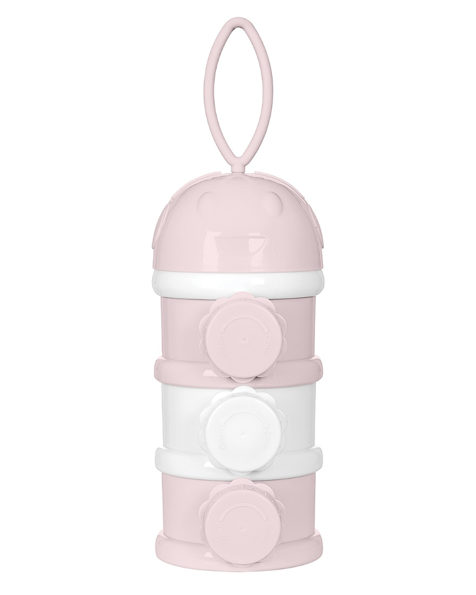 Дозатор за сухо мляко на три нива Pink