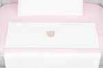 Бебешки спален комплект за мини-кошара 5ч Dream Big Pink - Image 2