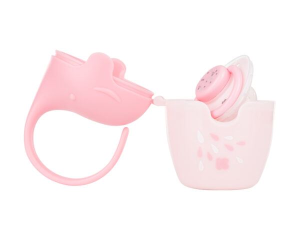 Кутия за залъгалка Elephant Pink - Image 3