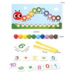 Образователна игра - Гъсеница /дърво/ - Image 2