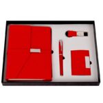 Подаръчен комплект - За една успешна Жена с химикал, бележник, ключодържател и визитник - Image 2