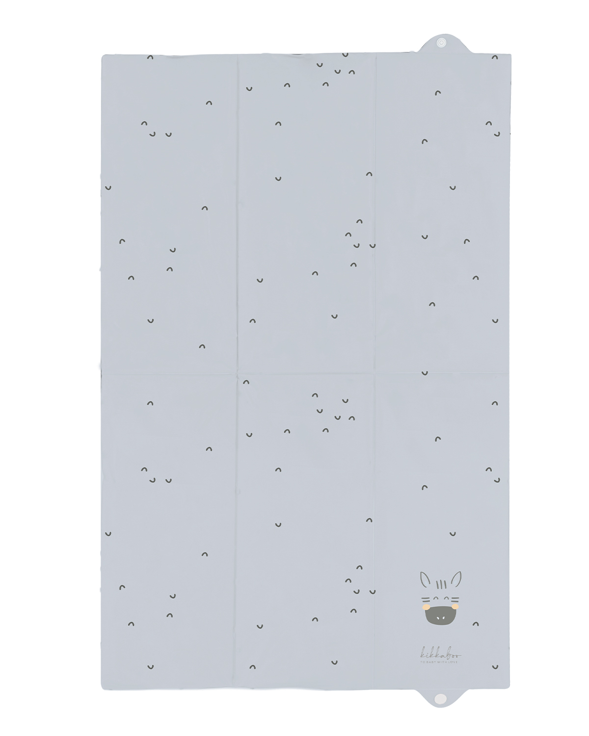 Сгъваема PVC подложка за повиване 50х80см Stripy Friends