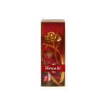 Подаръчен комплект Златна роза и послание - Обичам те