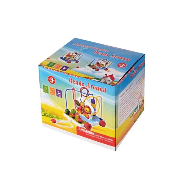 Дървена игра - Лабиринт на колелца - Image 2