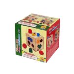 Дървен сортер Куб – образователна игра за деца - Image 2