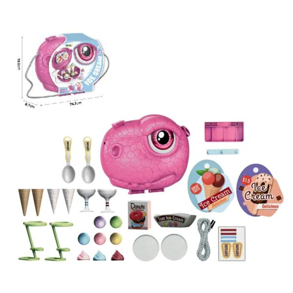 ICE CREAM комплект в чантичка - Дино с аксесоари - Image 2