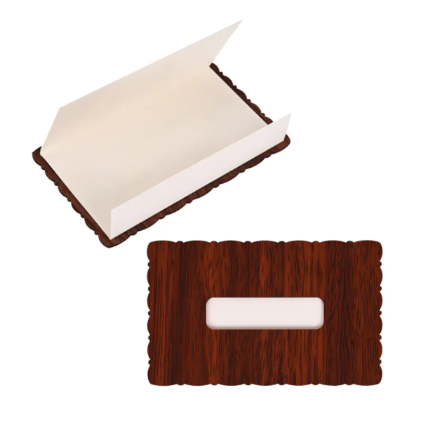 Поздравителна картичка със златни орнаменти - Image 2