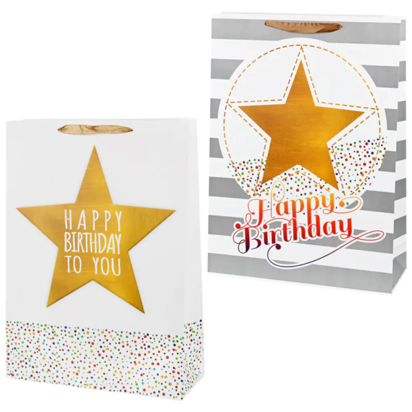 Подаръчна торбичка - Happy Birthday - Image 2