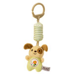 Бебешка дрънкалка за закачане с кученце