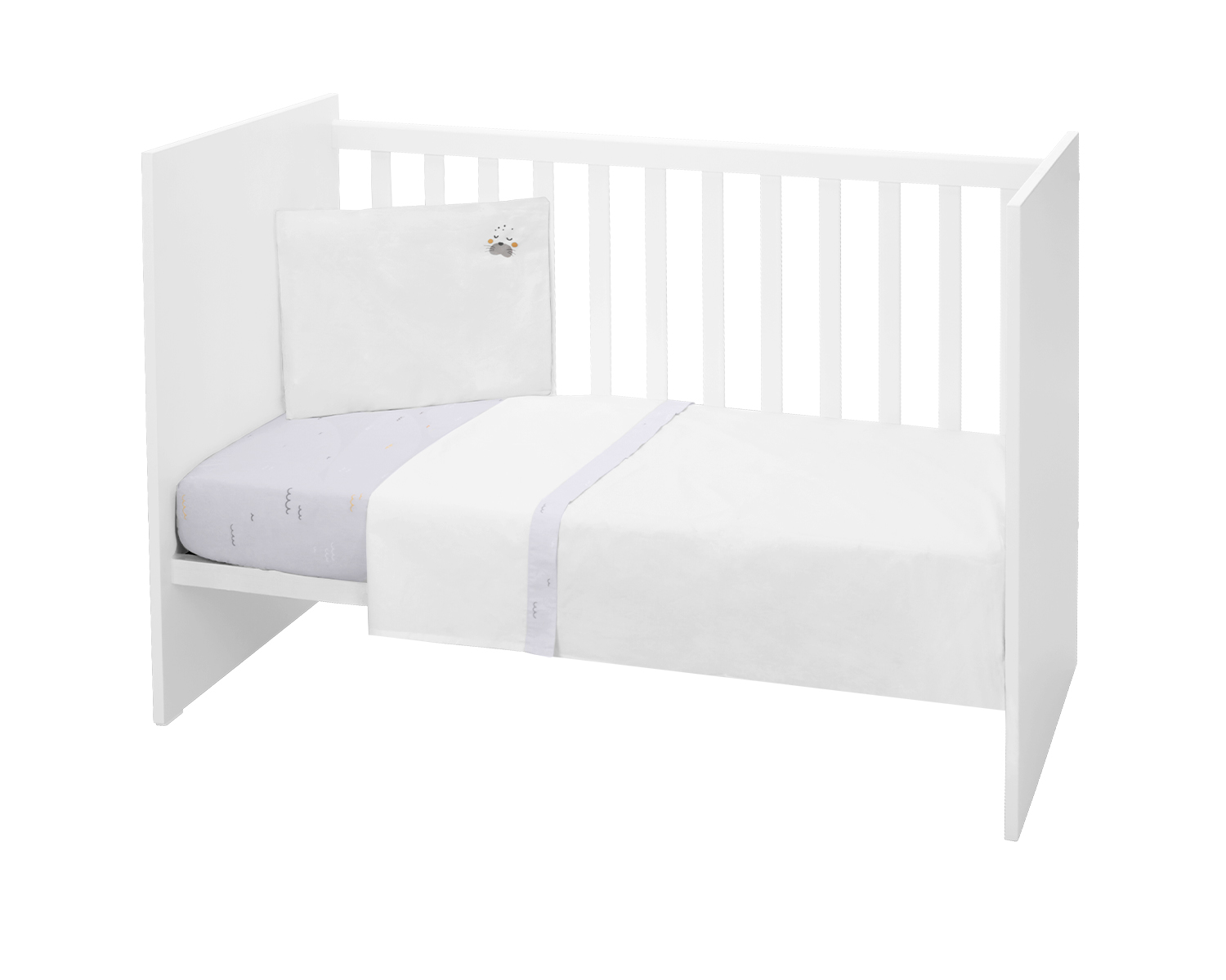 Бебешки спален комплект 3 части EU Style 60/120 Seally Me