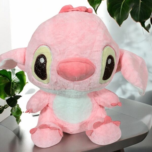 Плюшена играчка Стич, розов, 60 см - Image 2