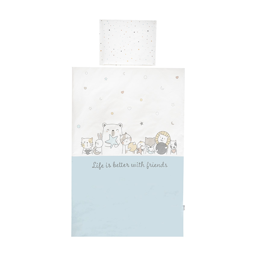 СЕТ COSY 3 ЧАСТИ РАНФОРС HAPPY FRIENDS СИНЬО