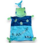 Комплект за бебе момче - Играчка жабка с надпис и дрънкалка - Image 2