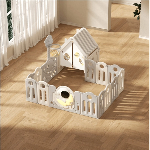 Бебешка ограда с къщичка в комплект Sora 150*180*63