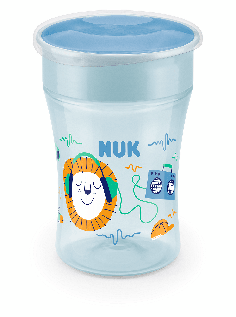 NUK EVOLUTION Magic Cup, 8+ мес. Синя