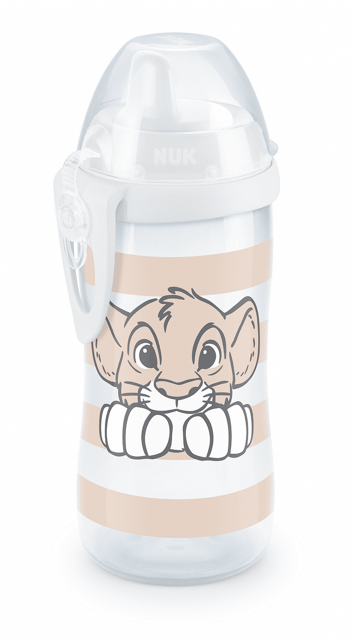 NUK Kiddy Cup 300мл., с твърд накрайник, 12+мес. LION KING