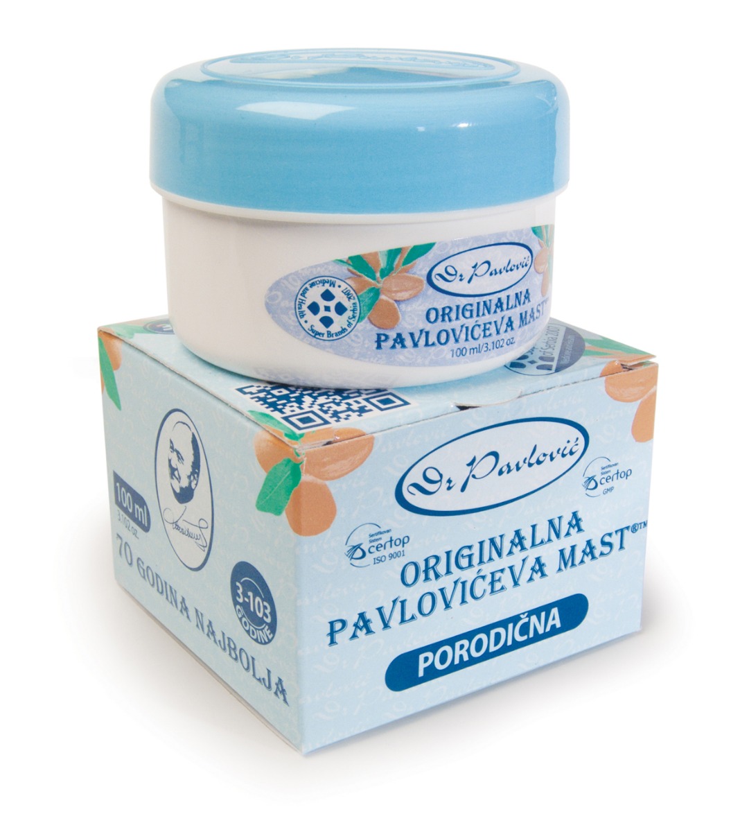 Крем Д-р Павлович - Оригинална Павловича мас 3+ 100 мл.