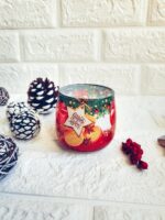 Коледна ароматна свещ в чаша Christmas spices - Image 2