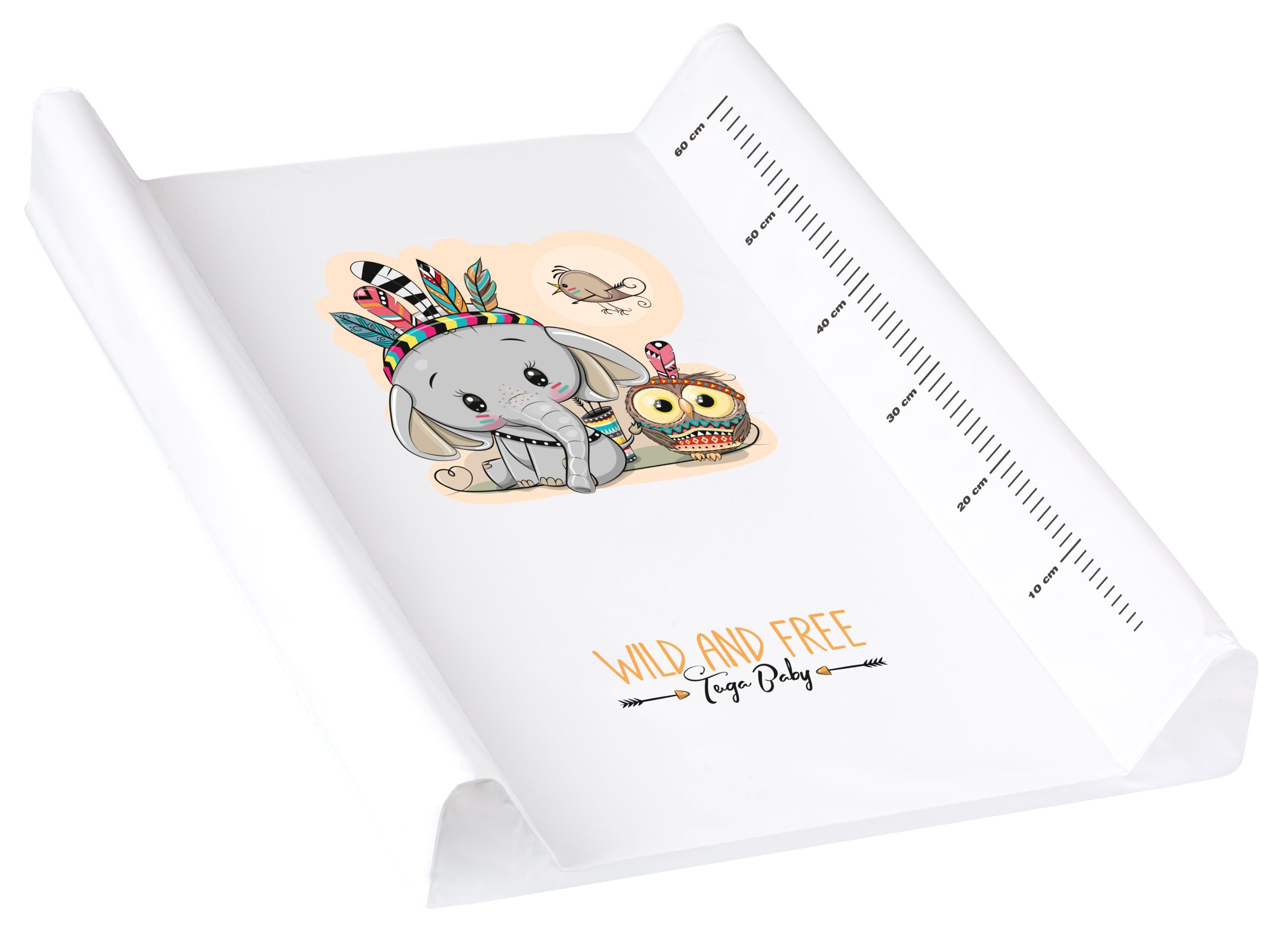 image Подложка за повиване "WILD & FREE"слонче - Image 1