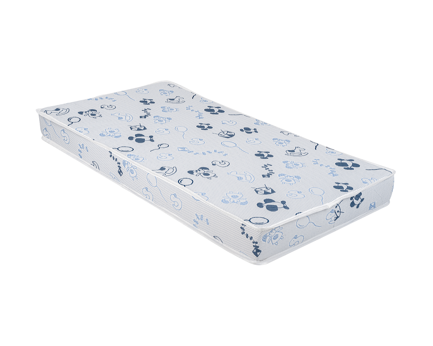 Матрак Memory Comfort 60х120х12см Horses Blue - Image 1