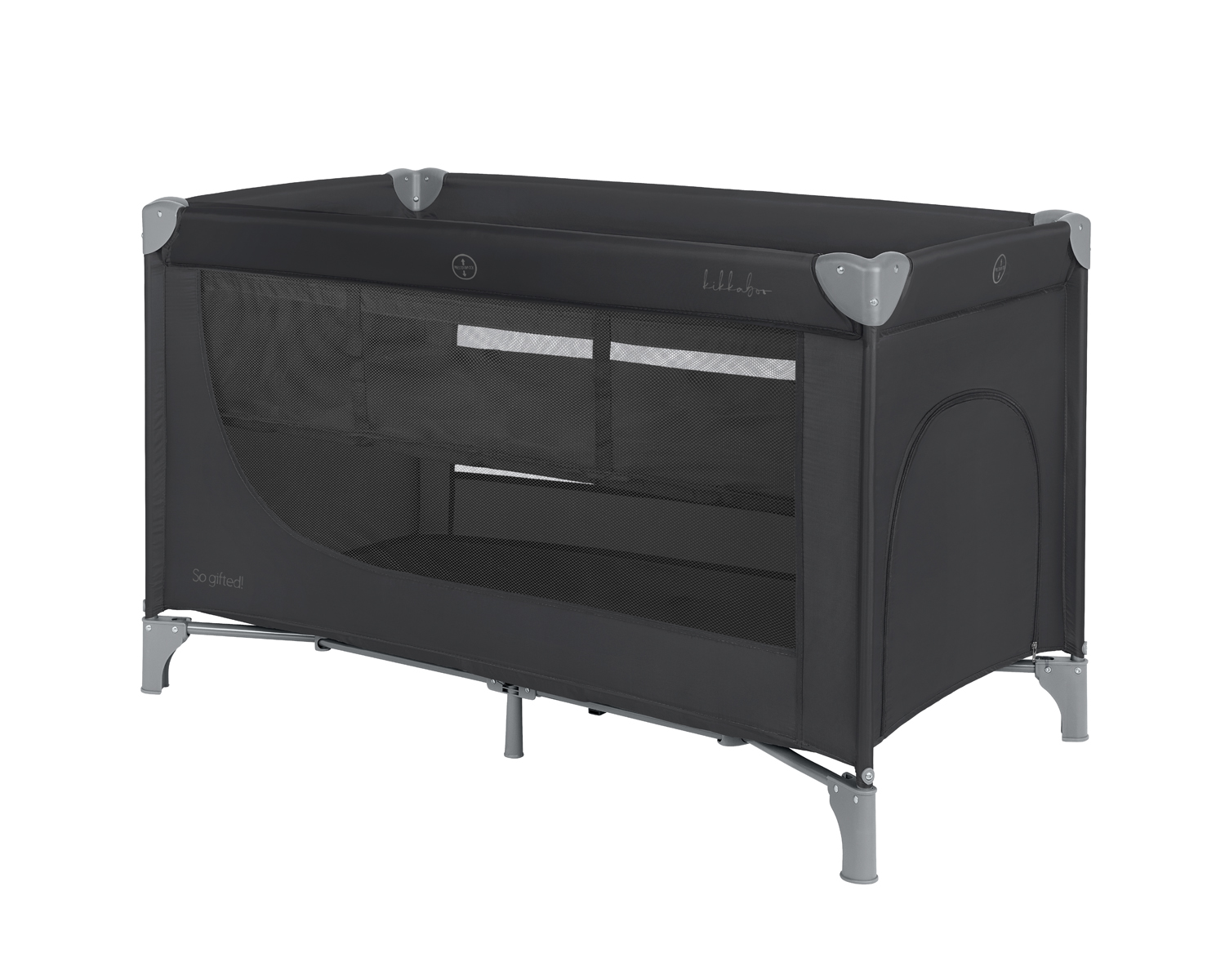 baby_cot_2_levels_so_gifted_black_2026_31003010136__1___ Кошара на две нива So Gifted Black 2026 - Image 1