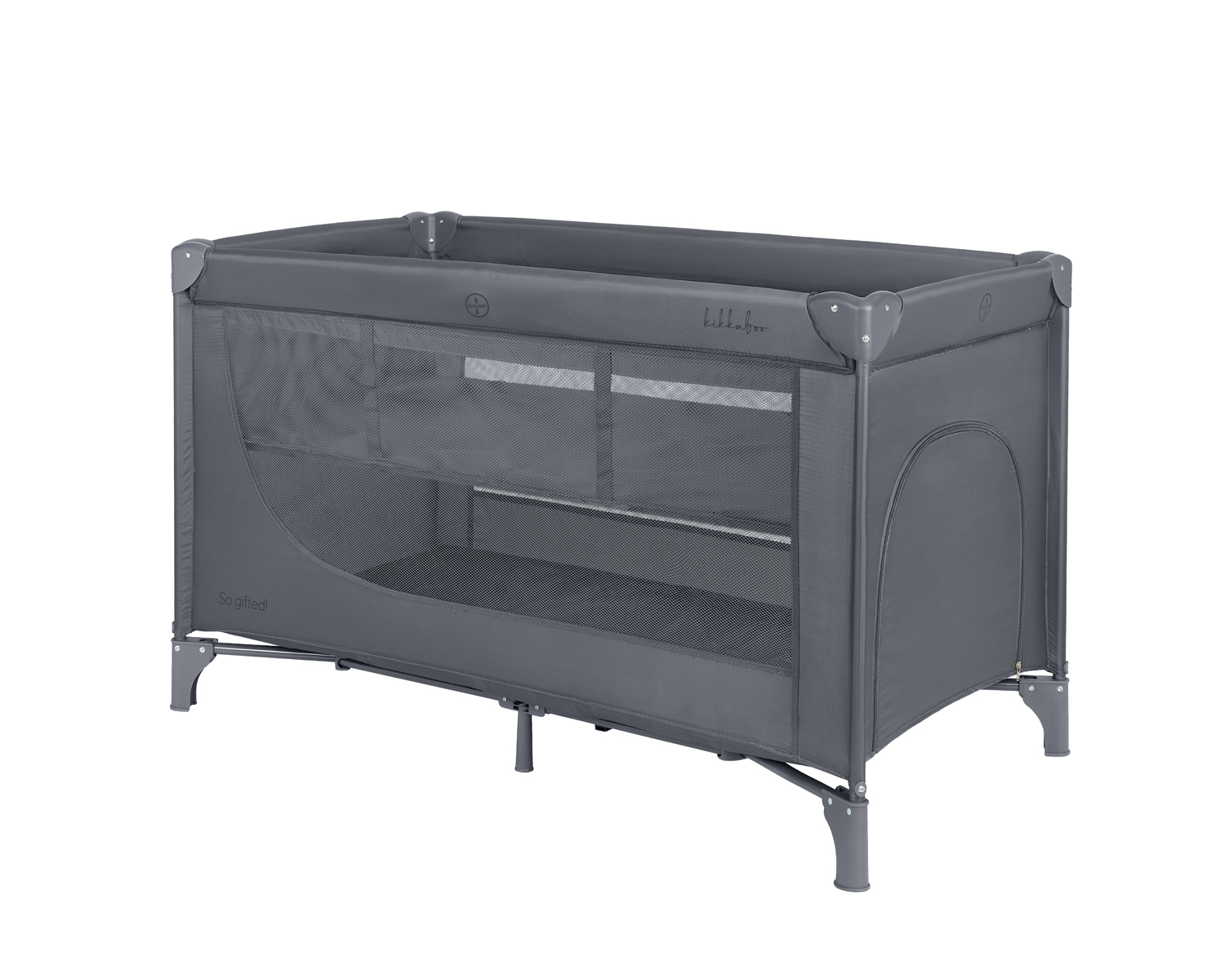 baby_cot_2_levels_so_gifted_black_2026_31003010137_1__ Кошара на две нива So Gifted Grey 2026 - Image 1