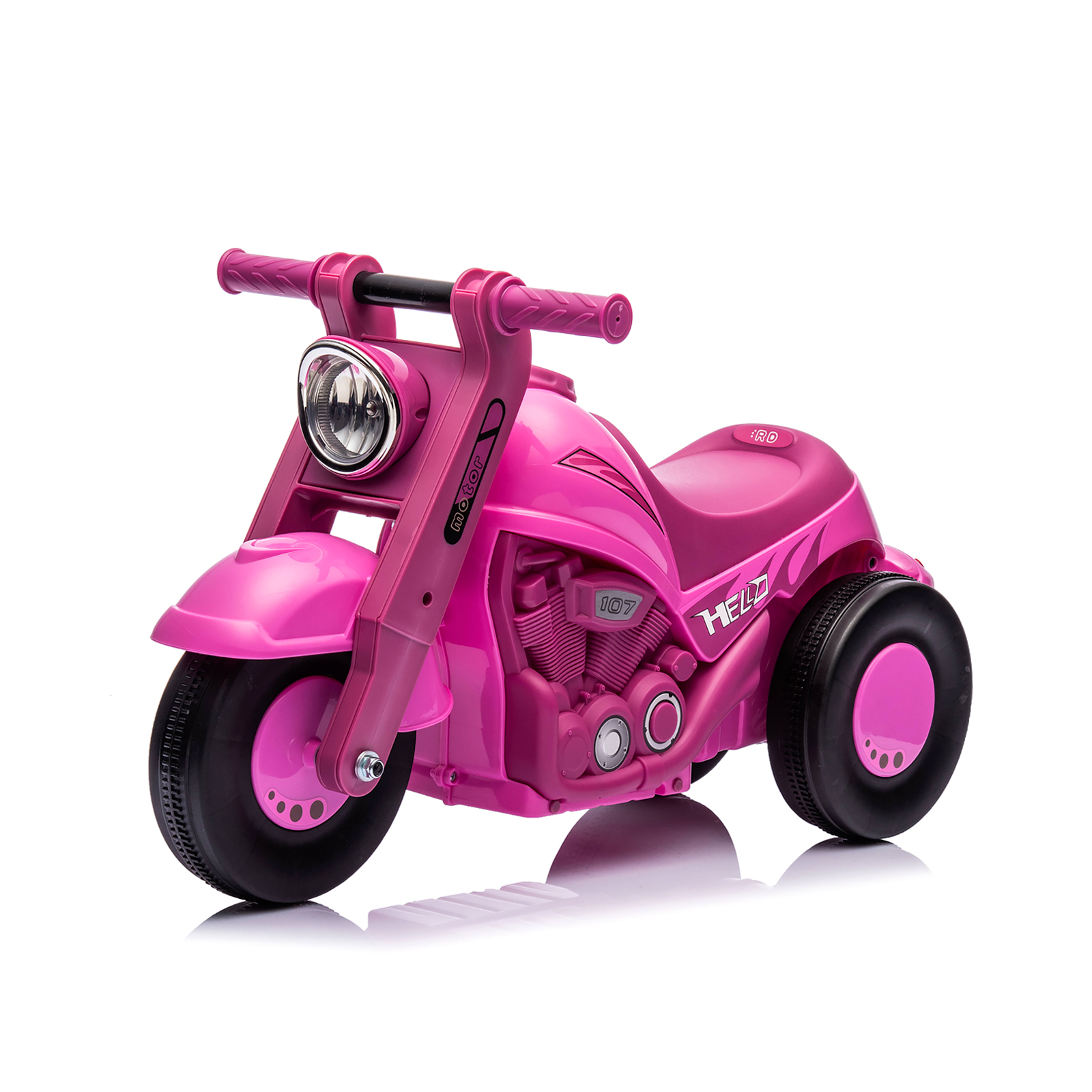 image Количка за яздене с муз.BubbleRider розо - Image 1