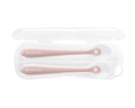 Лъжици силиконови в кутия 2бр Blush
