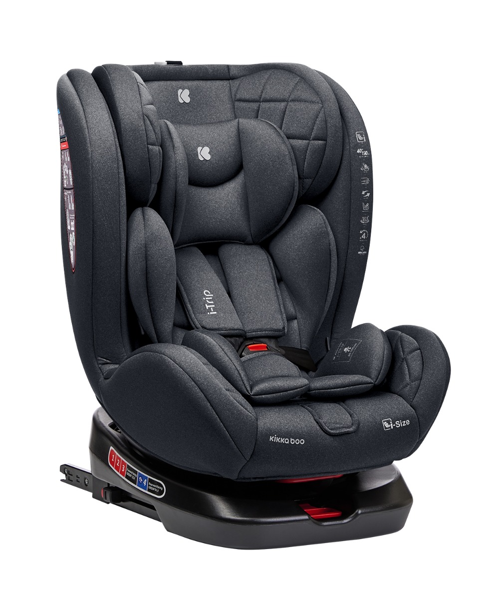 car_seat_i-trip_gray_1_31002100039 Стол за кола 40-150 см i-Trip i-SIZE Grey - Image 1