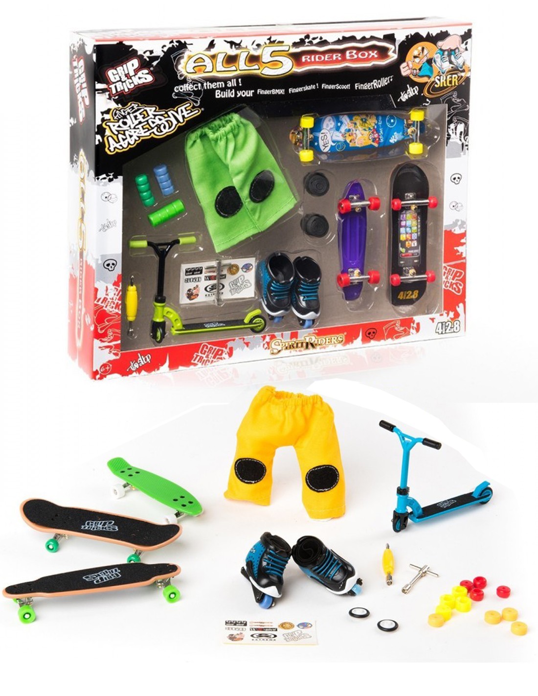 igrachka-za-prasti-palen-paket-grip-tricks-460141881_1 Играчка за пръсти Пълен пакет Grip & Tricks - Image 1