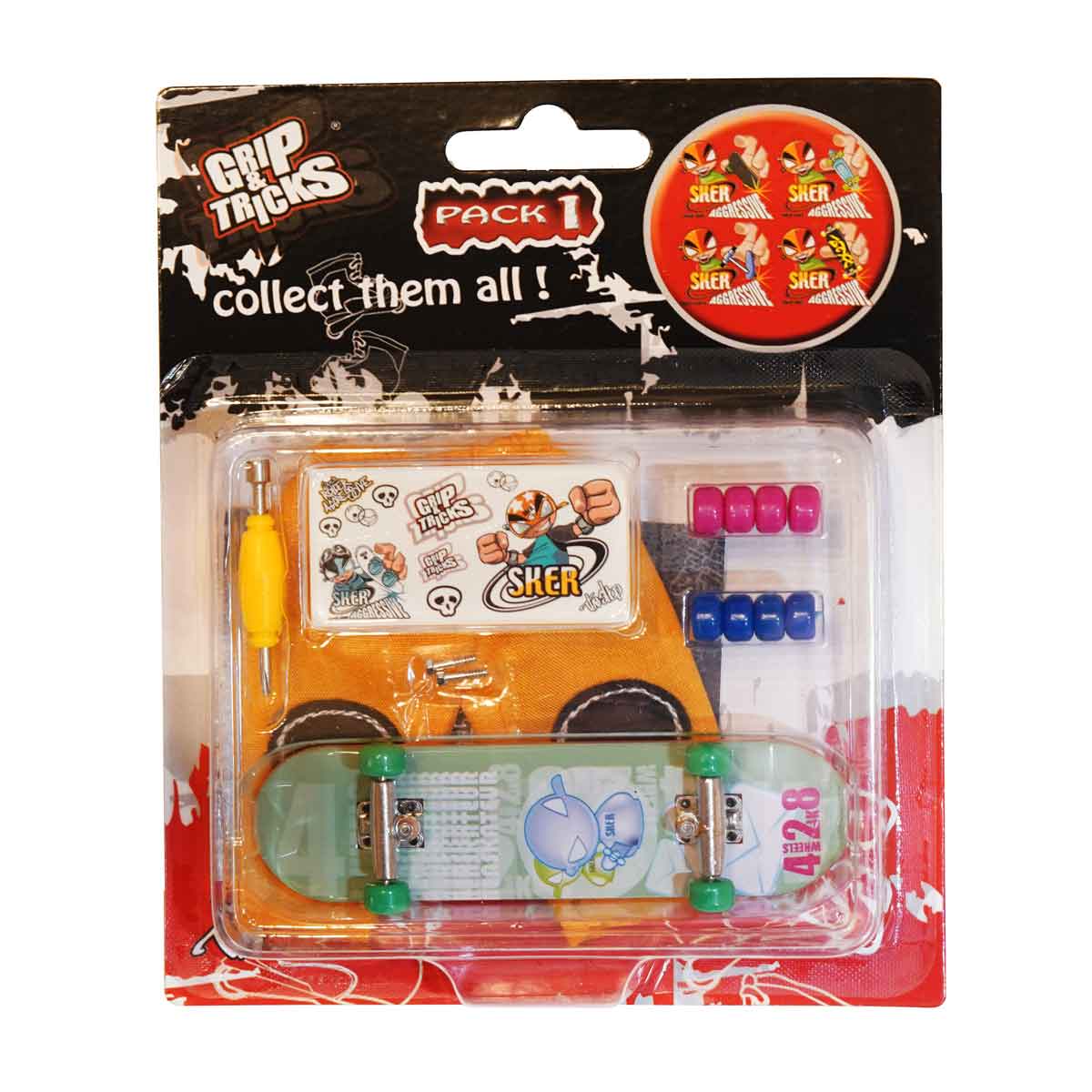 igrachka-za-prasti-skejtbord-s-nyakolko-dizajna-813813793_1 Играчка за пръсти Skateboard, тюркoаз - Image 1