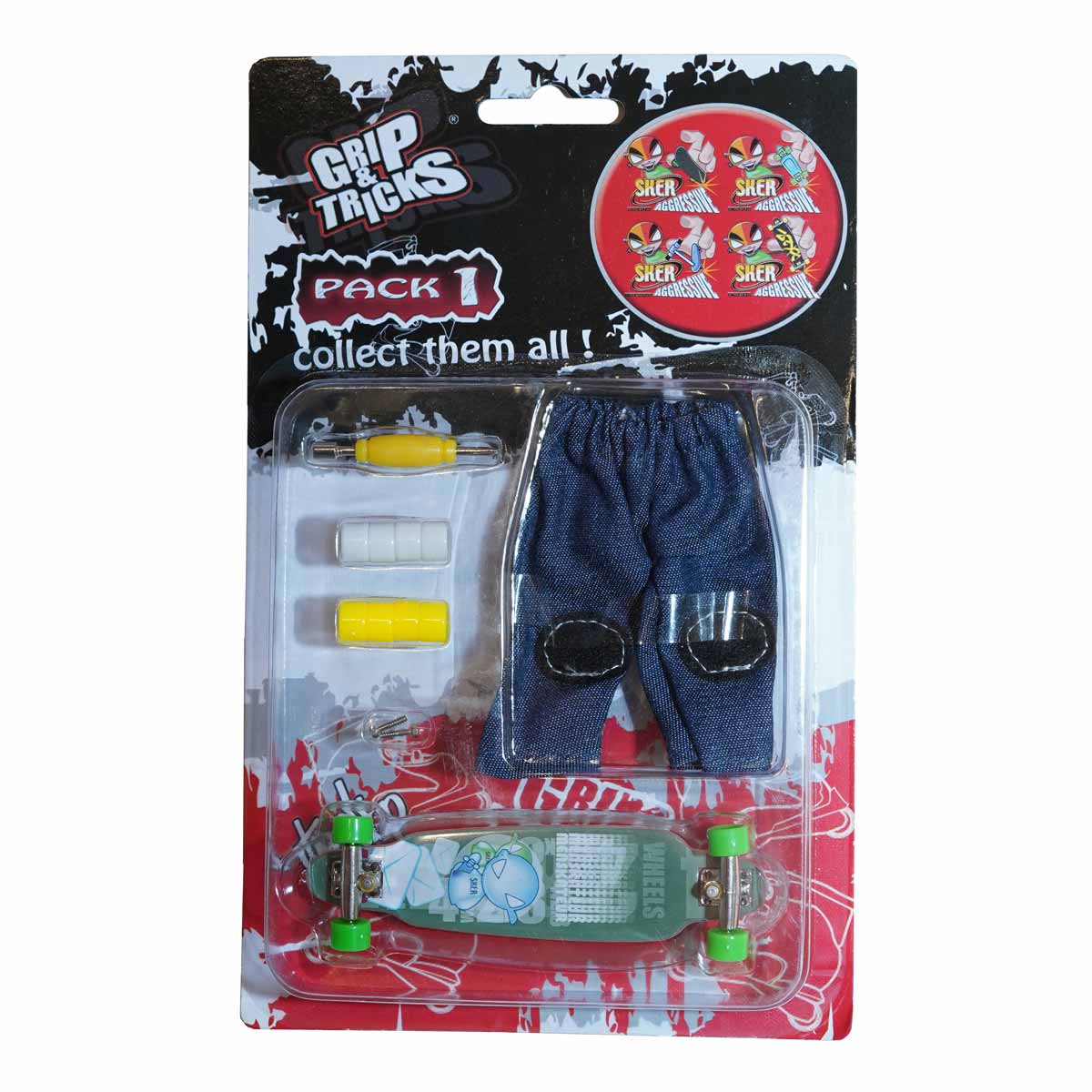 komplekt-igrachka-za-prasti-long-board-tyurkoaz-s-emodgi-624278744_1 Комплект играчка за пръсти LONG BOARD, тюркоаз, с емоджи - Image 1