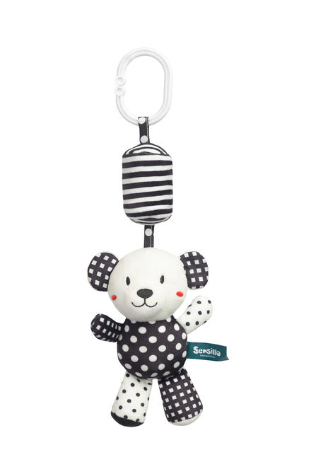 product-11893 Играчка За Количка Черно-Бяла Мече Sensillo Sensillo - Image 1