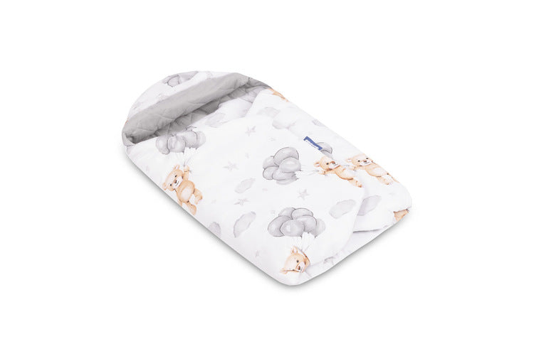 product-16772 Мюслинова Пелена За Повиване За Столче За Кола 0-13 Кг Мече Сиво Sensillo - Image 1