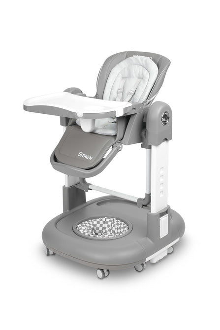 product-17031 Столче За Хранене Sitron Сиво Caretero - Image 1