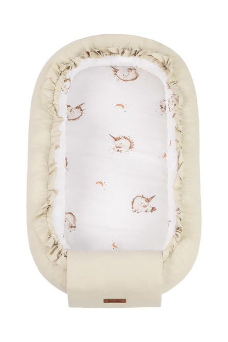 product-17605 Бебешко гнездо Cotton Unicorn Beige 80X45 Sensillo - Image 1