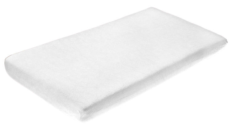 product-809 Водоустойчив чаршаф с ластик Бял 120X60 Sensillo - Image 1