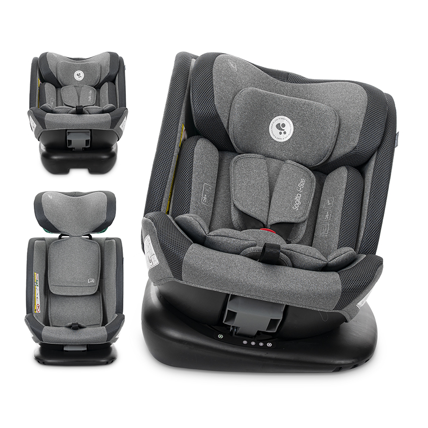 10072192604_1 АВТОСТОЛ SAGITTA GREY i-Size 40-150 CM,360,SPS - Image 1
