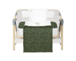 Бебешки спален комплект за мини-кошара 5ч Secret Garden Green