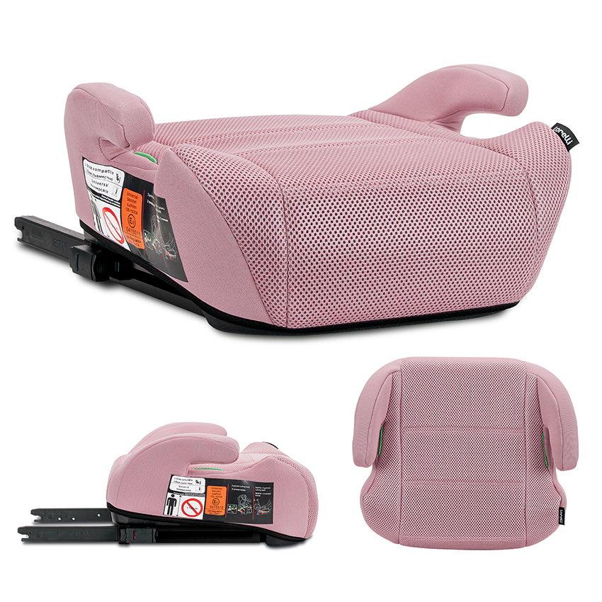 10072212610_1 СТОЛ ЗА КОЛА ZEN ISOFIX ROSE 125-150CM - Image 1