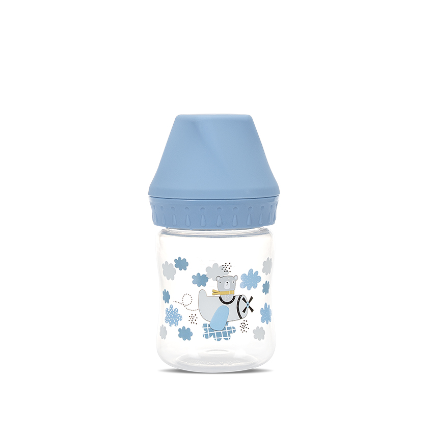 10200850007 ШИШЕ С ШИРОКО ГЪРЛО MY FRIEND 125ML AIRY BLUE - Image 1
